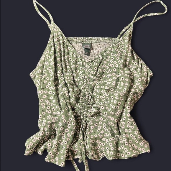 Wild fable Floral Green Camisole Top‎ - Picture 3 of 7